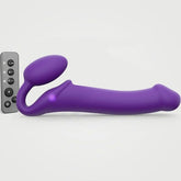 STRAP-ON-ME 3 Motors Vibrating Bendable Strap-On - Large Strap On Sextoys